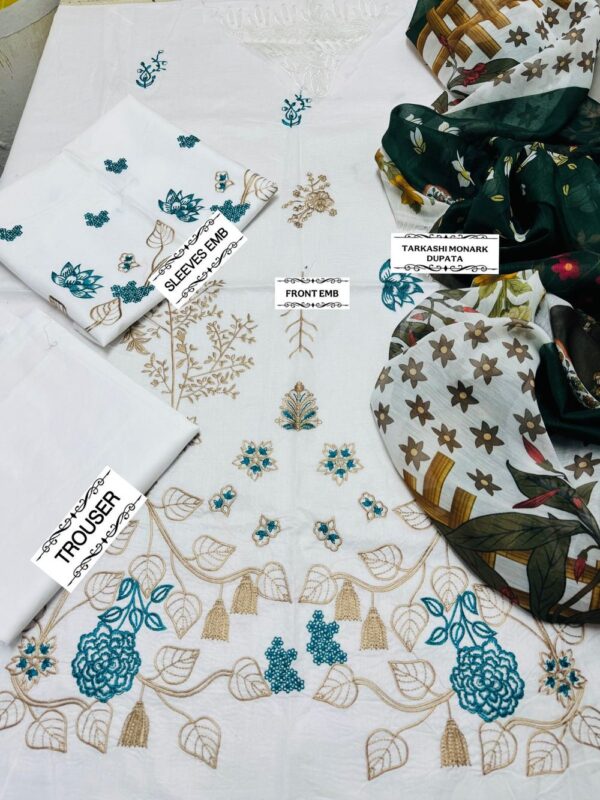 SEEAN 3pc Wedding Summer Collection - Image 4