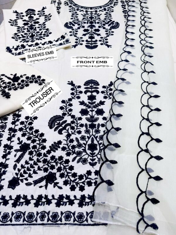 *ZARA SHAHJHAN* 3pc Summer Casual Collection - Image 4